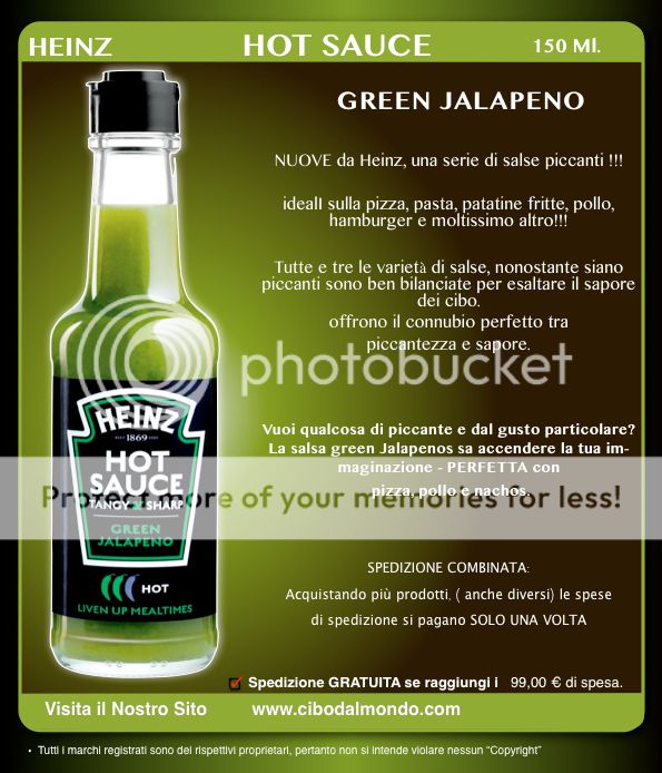 Heinz Green Jalapeno Sauce Photo by hosting123456 Photobucket